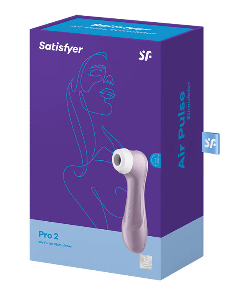 "Satisfyer Pro 2 - Air Pulse Stimulator - Violet SAT-J2018-U2-01"