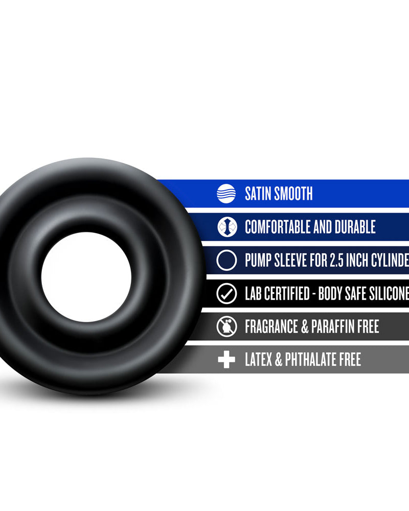 Performance - Silicone Pump Sleeve - Large - Black