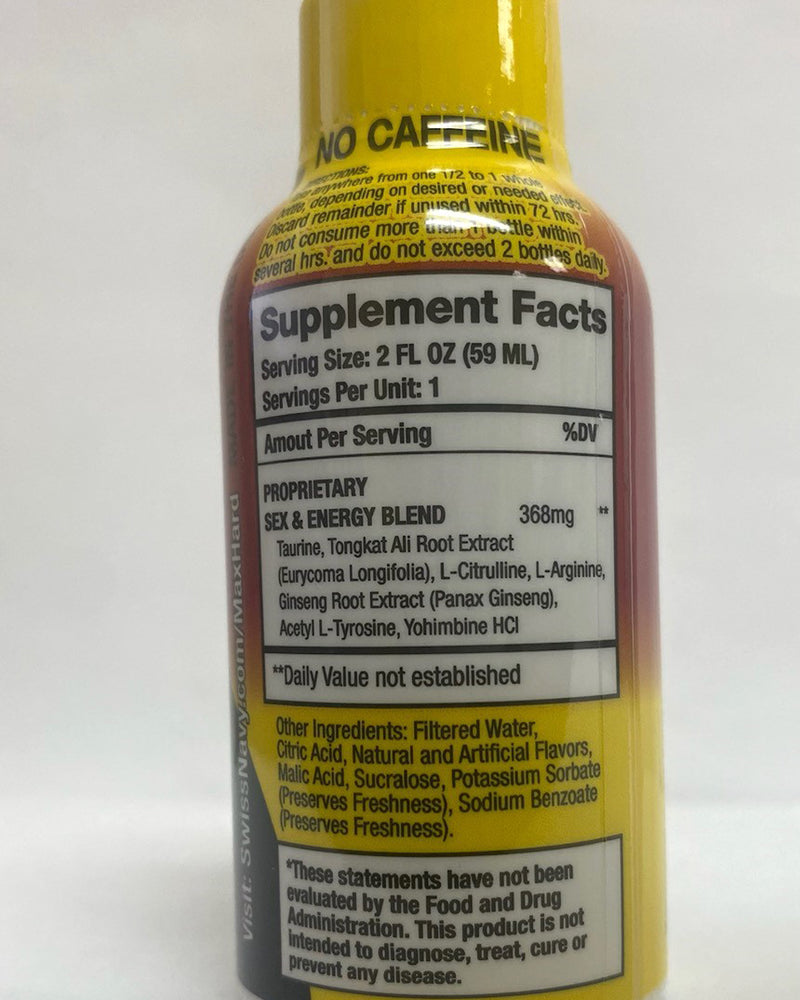 Max Hard Shot 2oz Display - 12ct Box