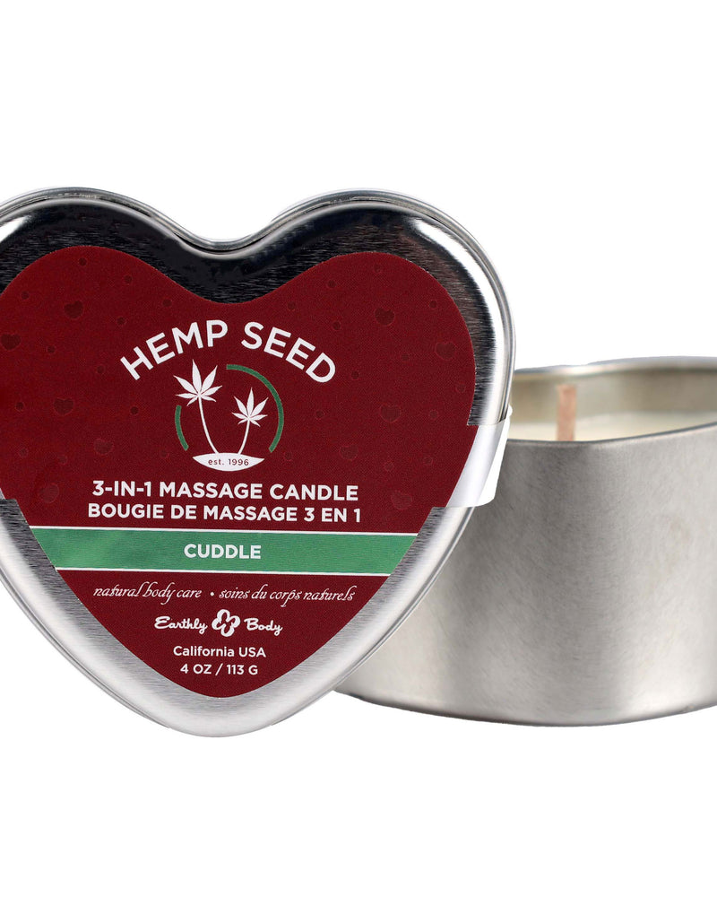 "3-in-1 Massage Candle - Cuddle - 4 Oz EB-HSCV023A"