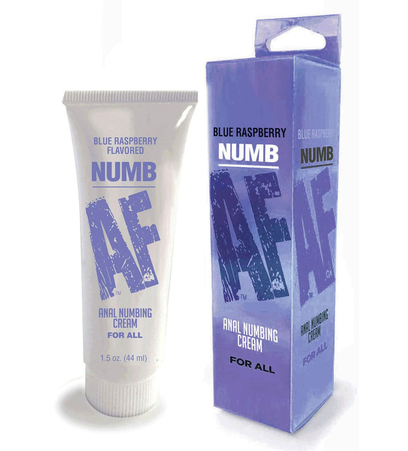 Numb Af Anal Desensitizer Gel, Blue Raspberry 1.5 Oz