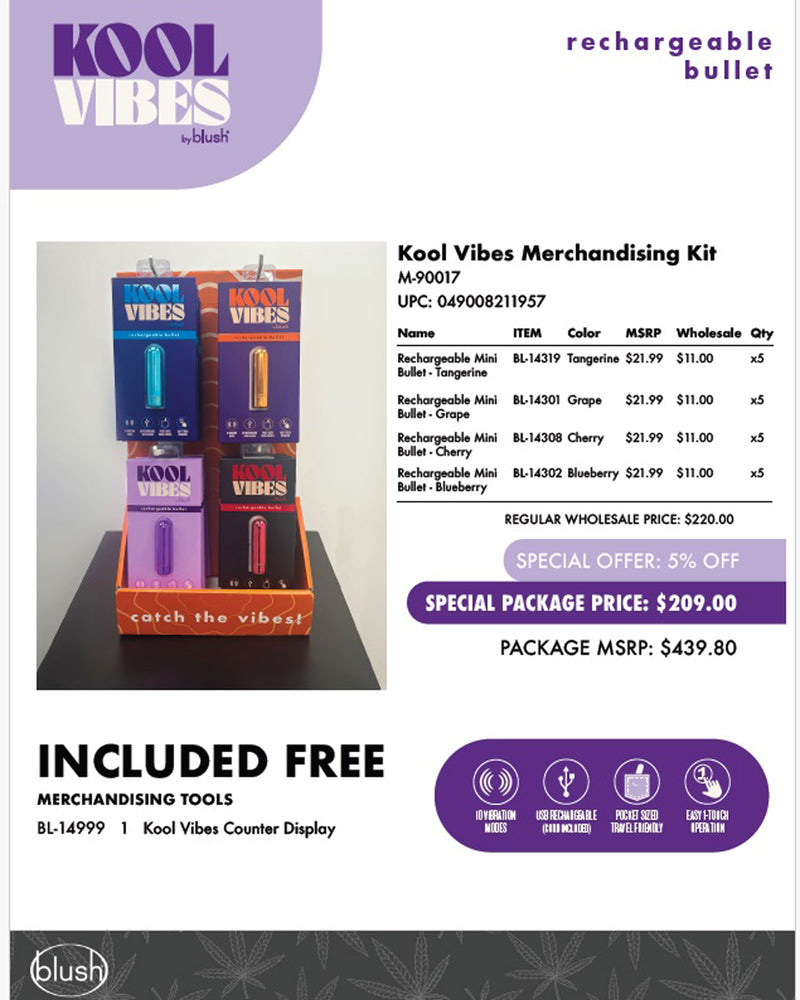 "Kool Vibes Merchandising Kit M-90017"