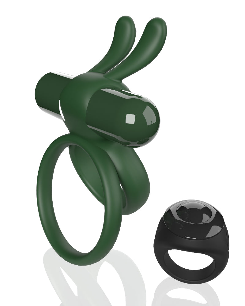 "Screaming O Remote Controlled Ohare XL Vibrating Ring - Green SO-ARCHARXL-GN"