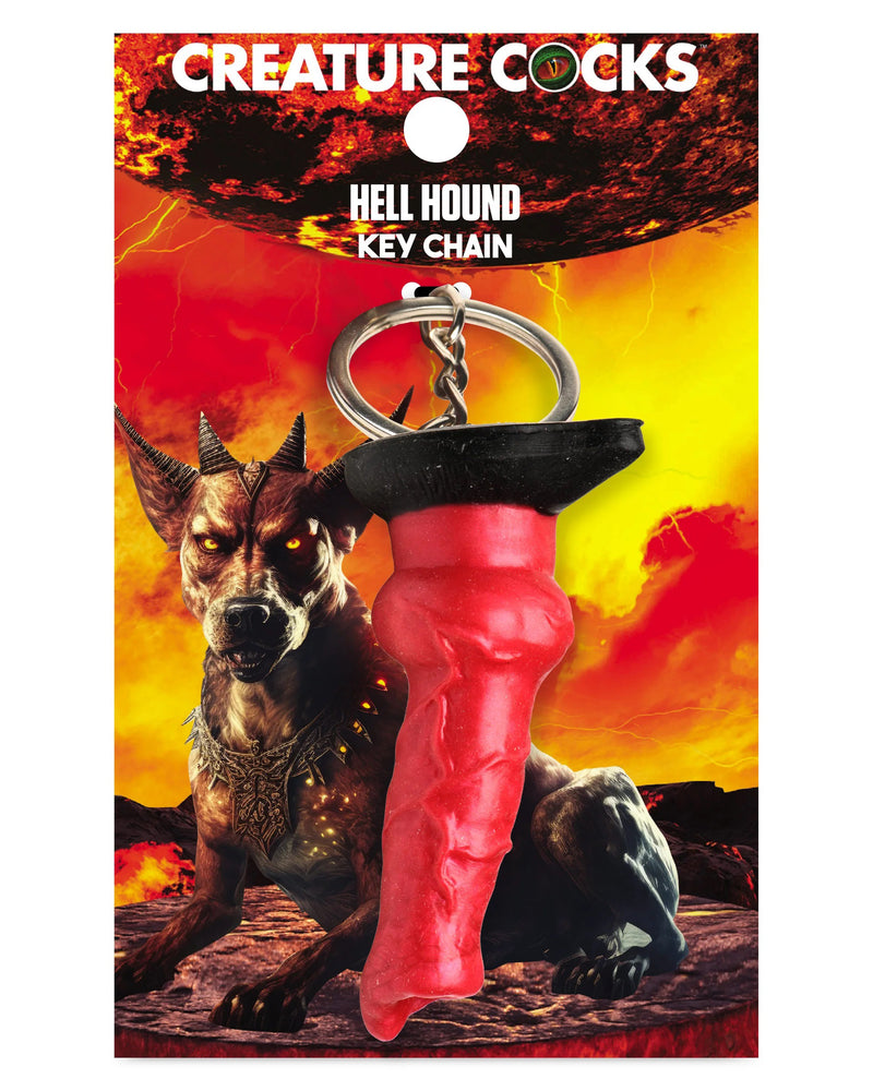 "Hell Hound Keychain - Red CC-AH424"