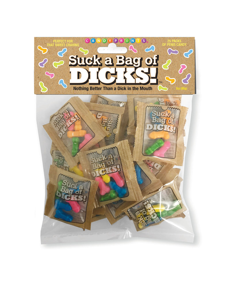 "Suck a Bag of Dicks! 25 Individual Fun Size Packages CP-903"
