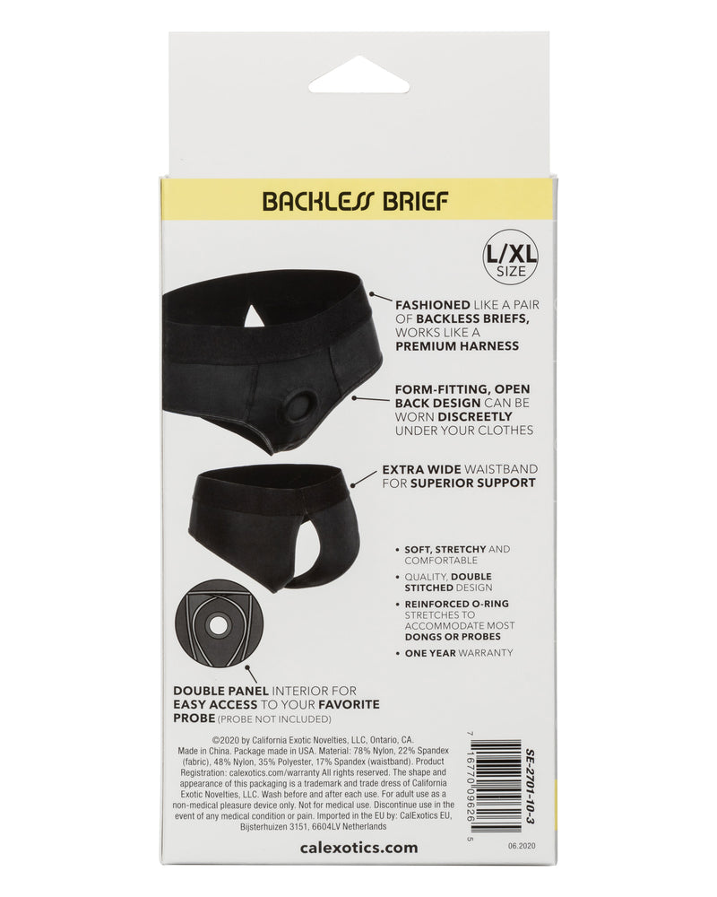 Boundless Backless Brief - L/xl - Black