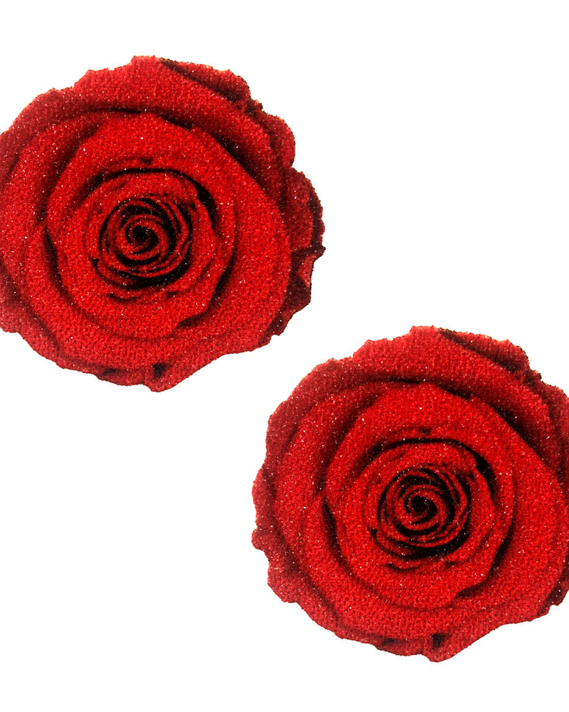 "Freaking Awesome Roses Are Red Nipztix Pasties NN-FLO-ROS-NS"