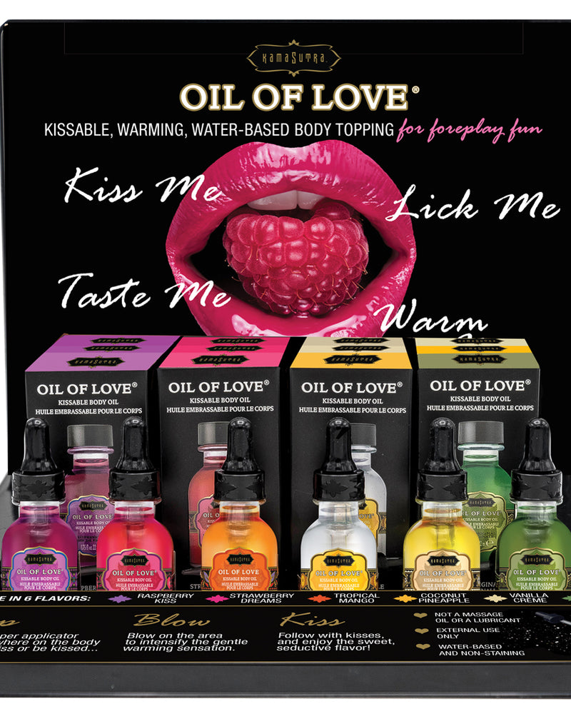 "Oil of Love - Be the Dessert - 12 Unit Prepack Display - Plus Testers KS12009"