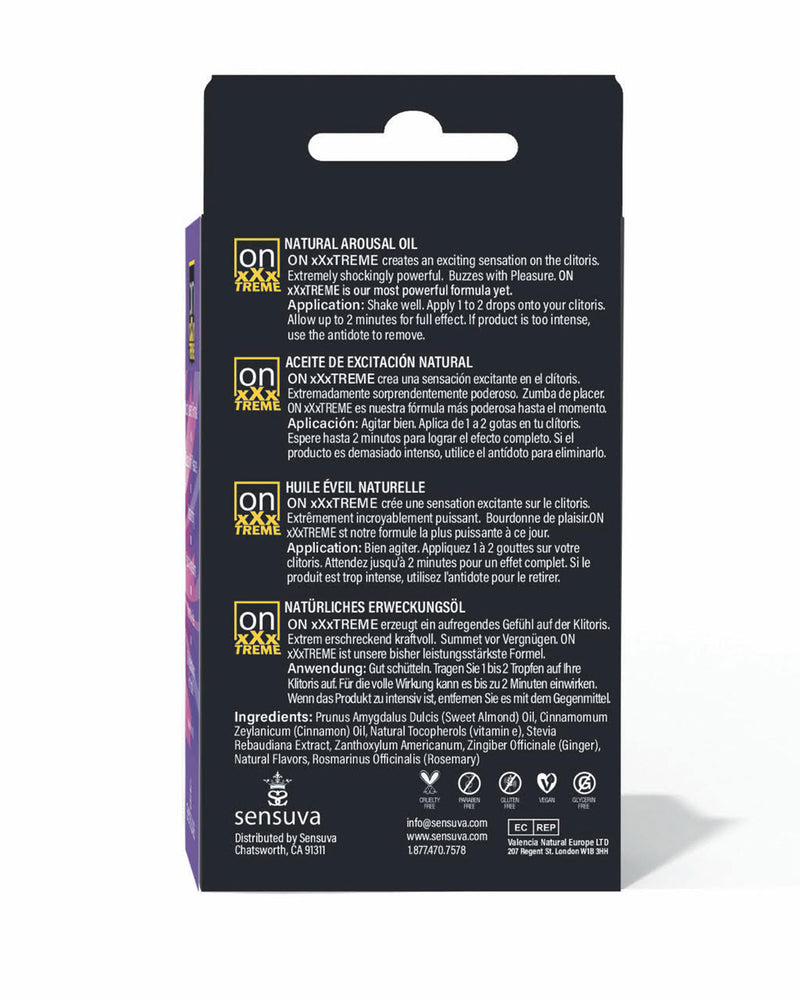 On Xxxtreme Arousal Oil 5ml Medium Box