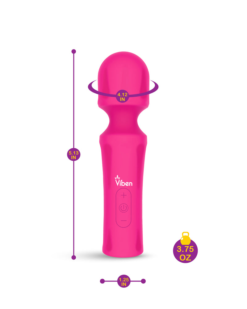 Mighty Muse - Hot Pink - Powerful Personal Wand - Massager