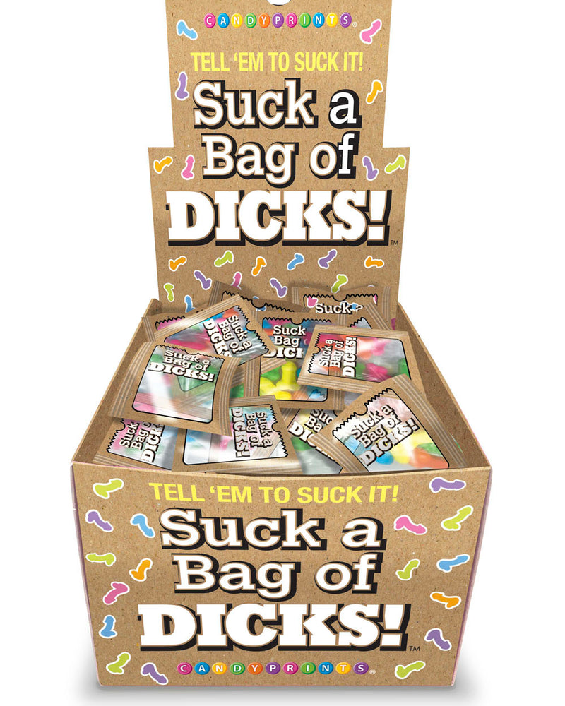 "Suck a Bag of Dicks Display 100pk CP-990"