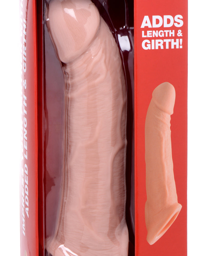 Ultra Real 1 Inch Solid Tip Penis Extension