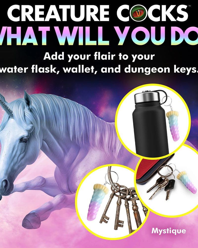 "Mystique Unicorn Keychain CC-AH468"