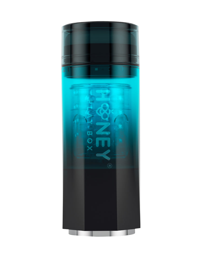 Adrian - Water Spa Rotating Male Masturbator - Blue