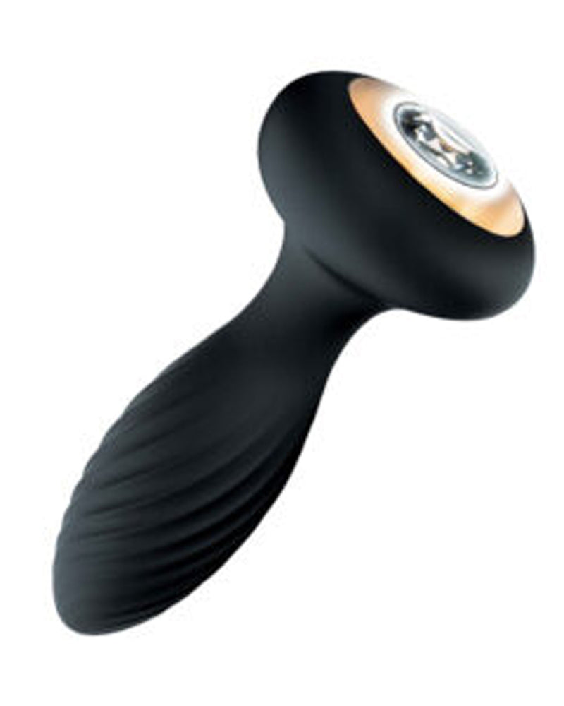 "Goddess Diamond Vibrating Plug - Black NW3210"