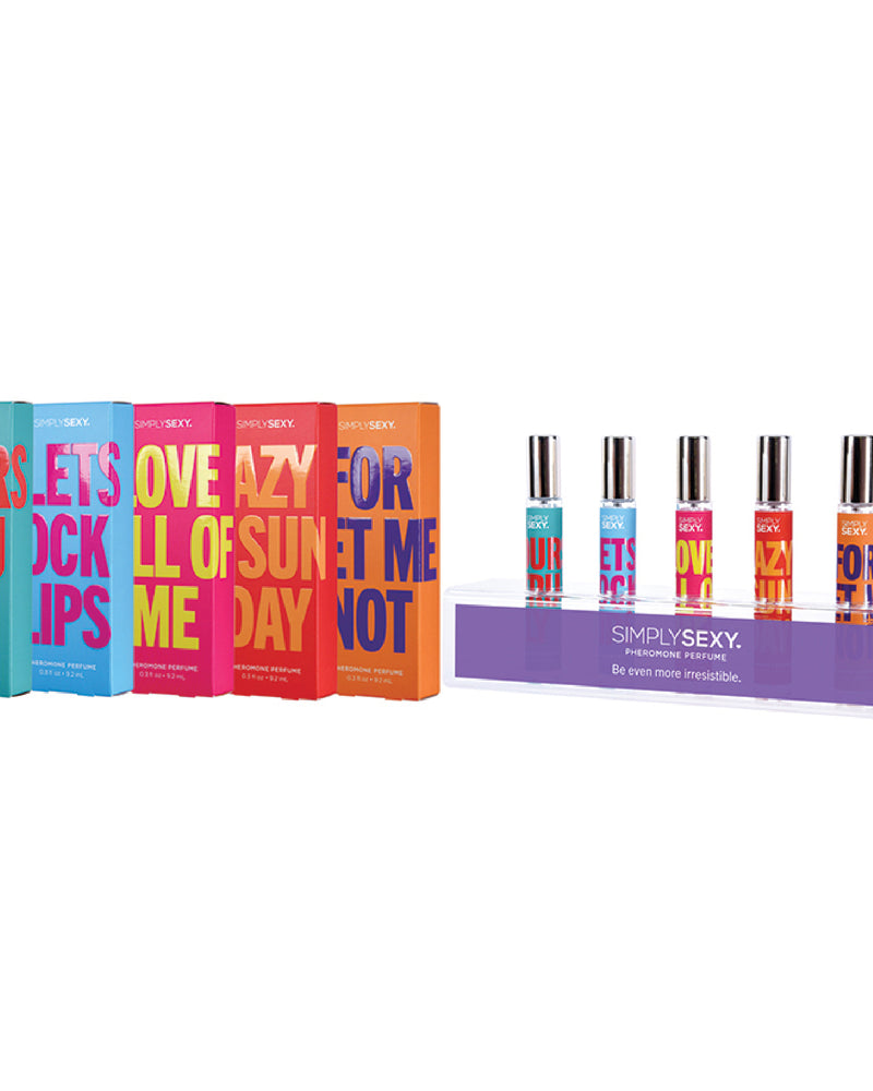 Simply Sexy Acrylic Cube Display With Tester 36 Pcs