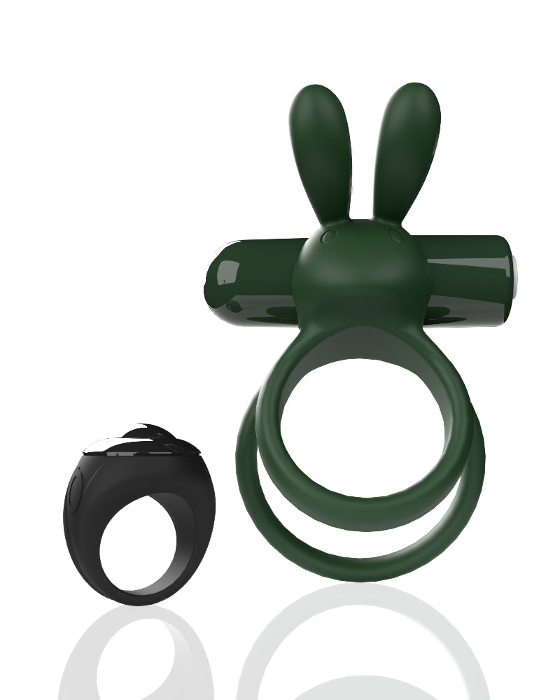 Screaming O Remote Controlled Ohare XL Vibrating Ring - Green