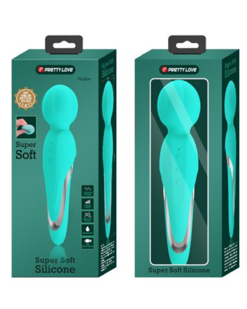 "Walter Super Soft Silicone Wand - Seafoam BI-014622-4"
