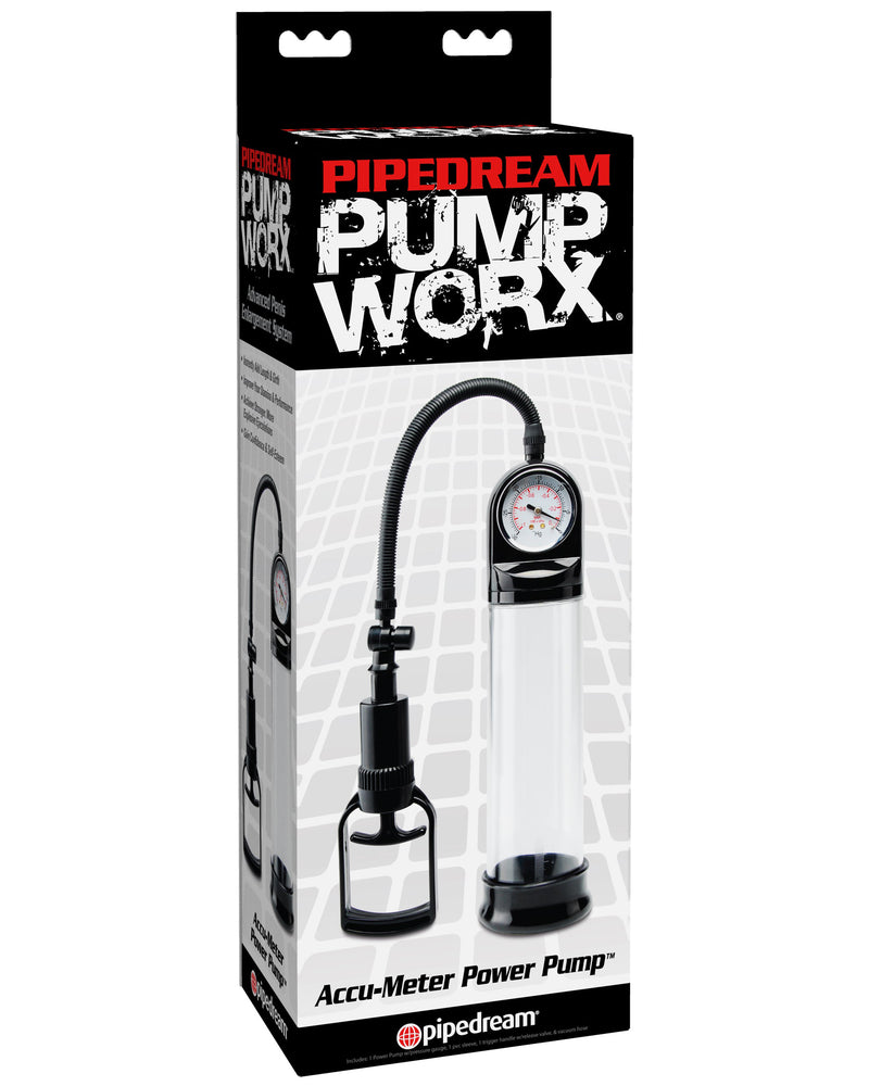 Pump Worx Accu-Meter Power Pump - Black