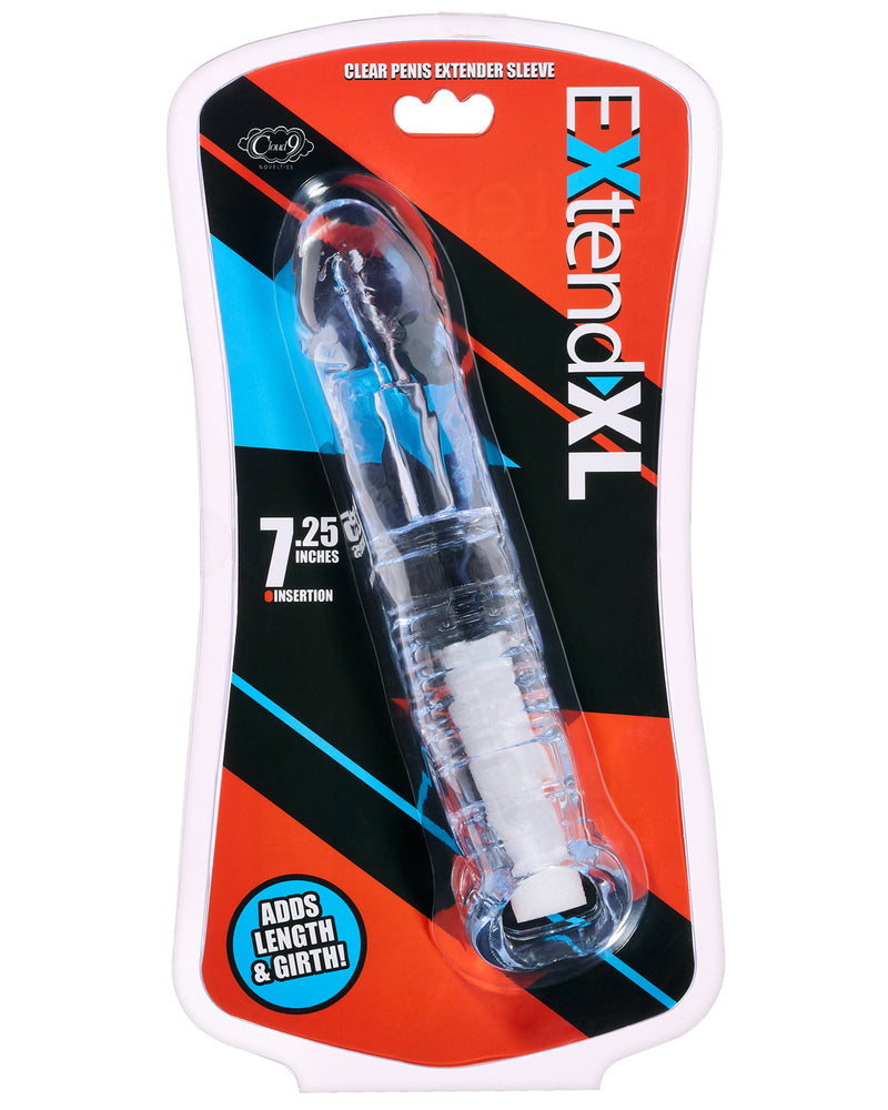 Extend XL Penis Sleeve 7.25" - Clear