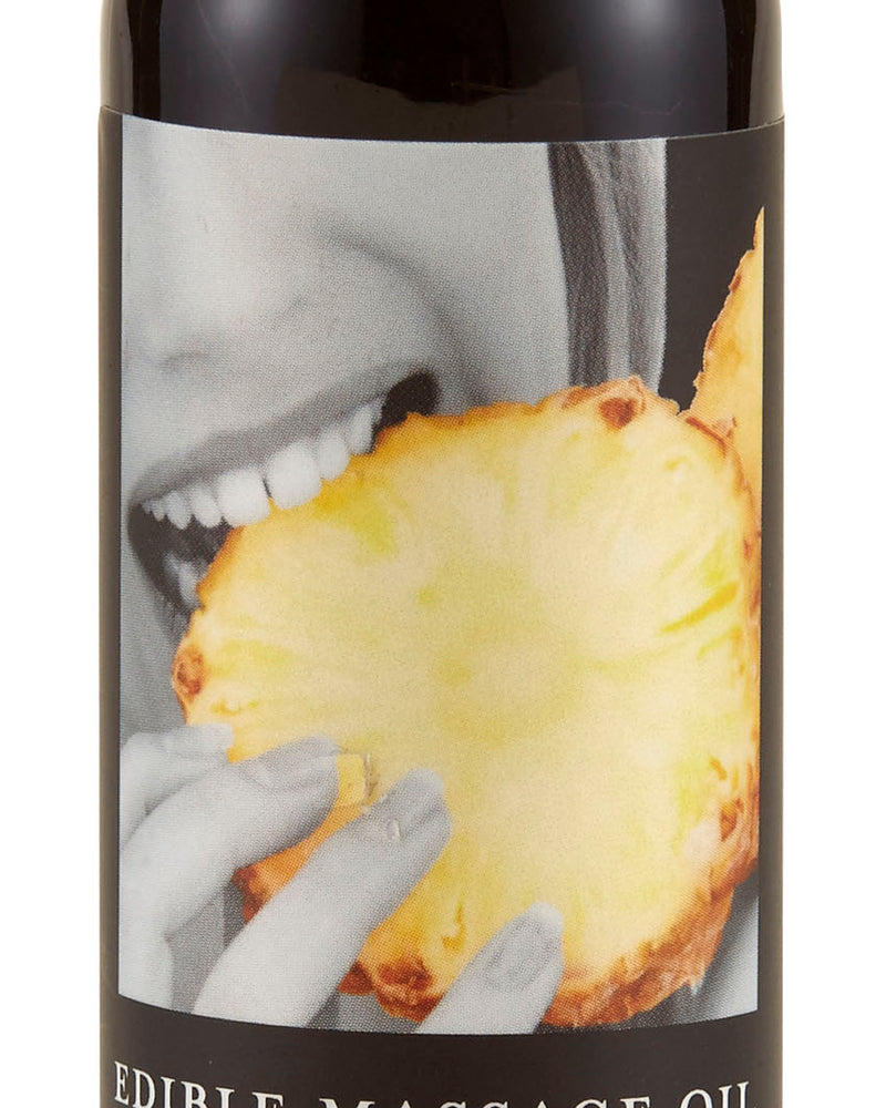 "Edible Massage Oil - Pineapple - 2 Fl. Oz. EB-MSE211"