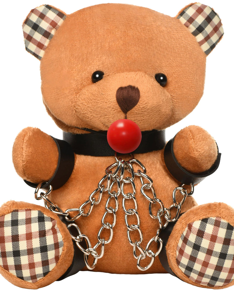 Gagged Teddy Bear Plush