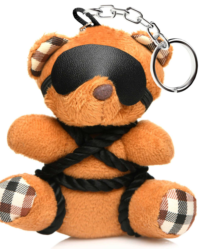 Rope Teddy Bear Keychain