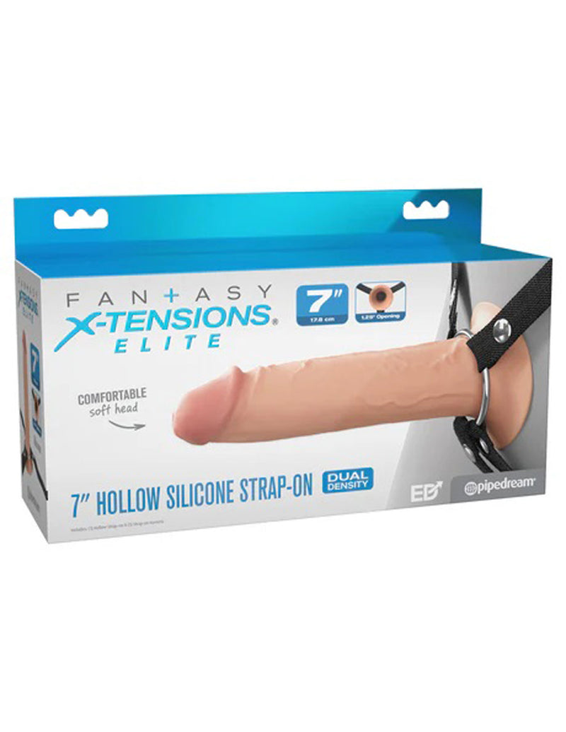 Fantasy X-Tensions Elite 7 Silicone Hollow Strap Dual Density Light PD4159-21
