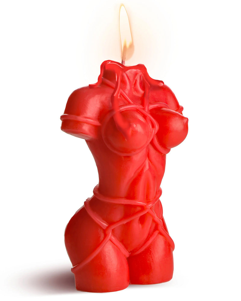 Bound Goddess Drip Candle - Red
