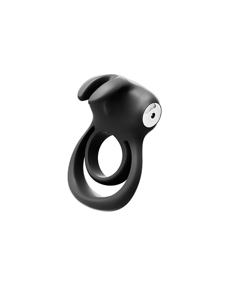 Thunder Bunny Rechargeable Dual Ring - Black Pearl