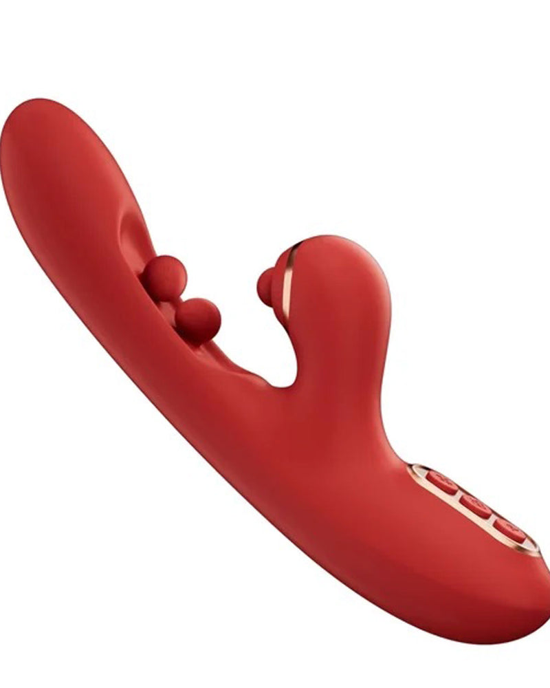 "Tickler Wiggling G-Spot Vibrator - Red H-VS-32-978RE"