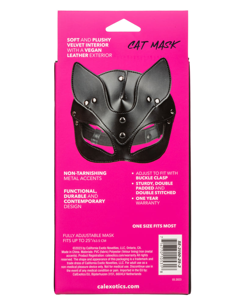 Euphoria Collection Cat Mask - Black