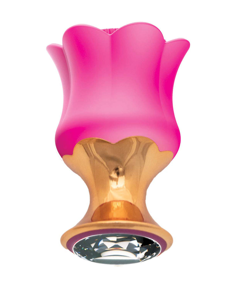 "Goddess Diamond Bloom Massager - Fushcia NW3208"