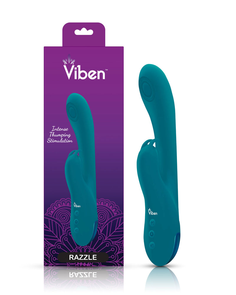 Razzle - Ocean - Rechargeable Thumping G-Spot Rabbit