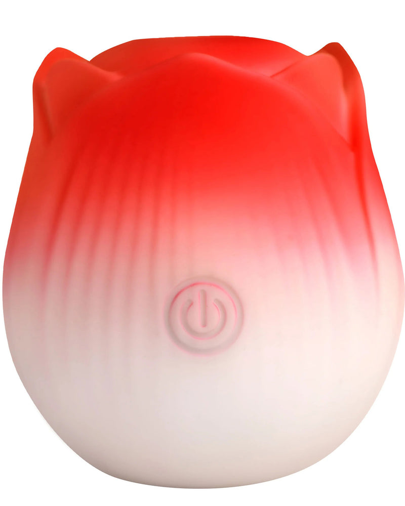 Pulsing Petals Throbbing Rose Stimulator - Red