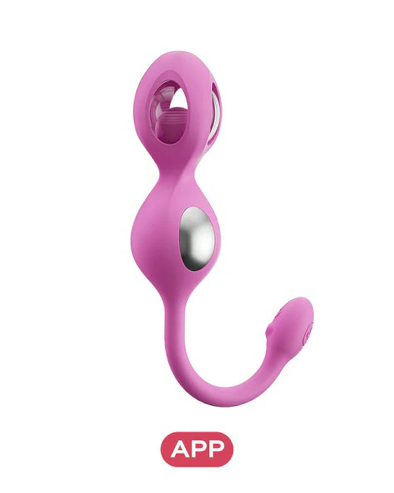 "Elektra App-Enabled E-Stim Kegel Trainer Kit -Pink H-PB-57-983PI"