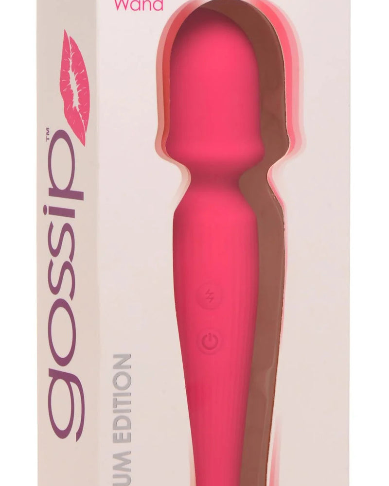 "Silicone Wand Massager - Magenta CN-04-0751-50"