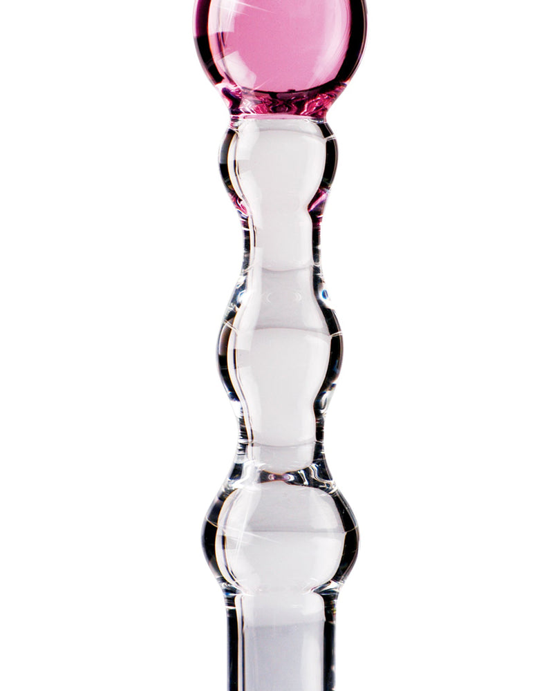 Icicles No. 12 - Clear / Pink