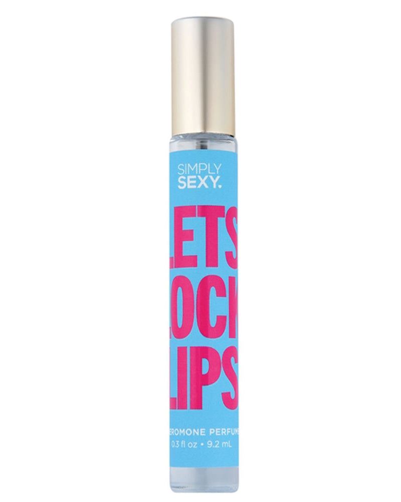 Simply Sexy Pheromone Perfume Lets Lock Lips 0.3 Oz