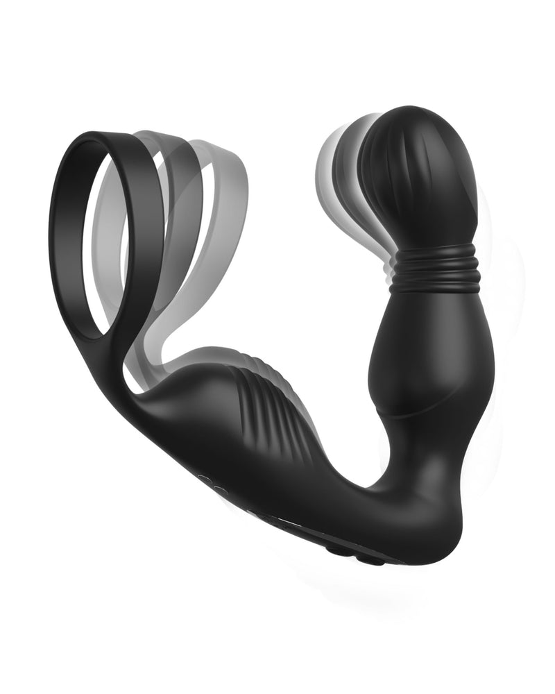 "Anal Fantasy Elite Ass-Gasm P-Spot Milker - Black PD4793-23"