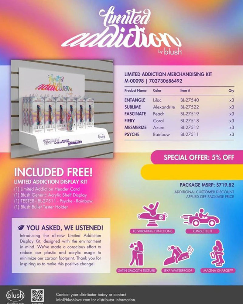 Limited Addiction Merchandising Kit