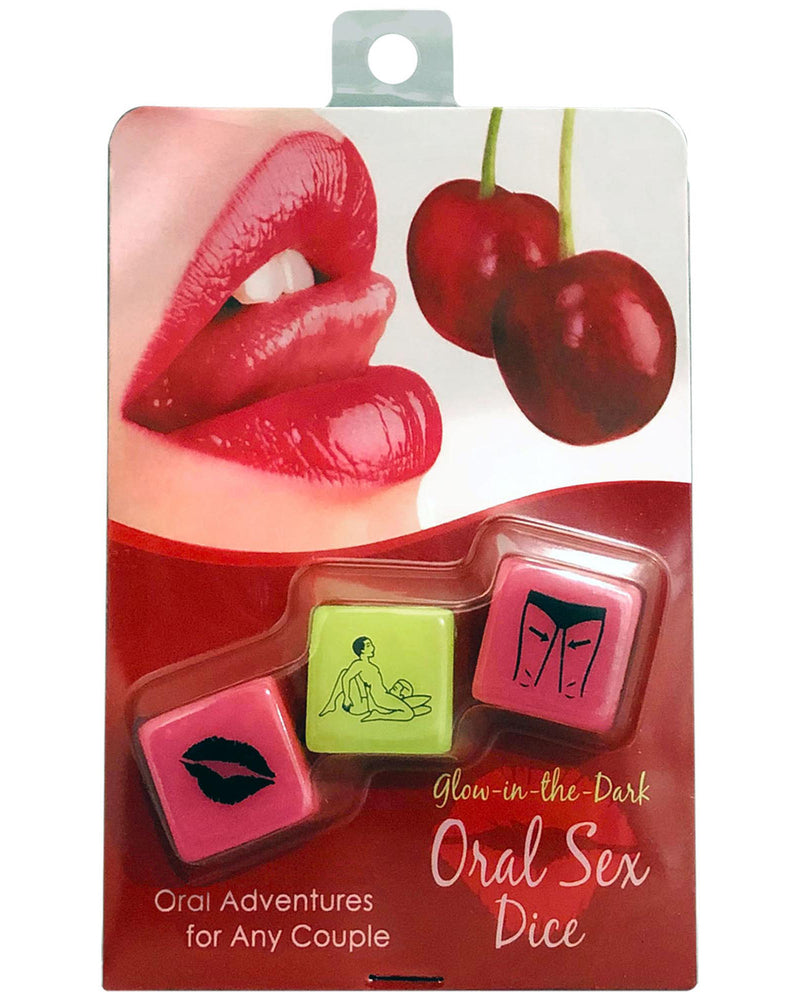 "Glow in the Dark Oral Sex Dice KG-BGR127"