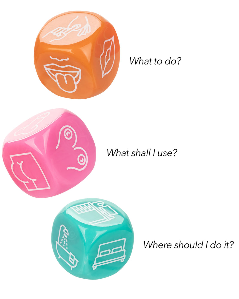 Naughty Bits Roll With It Icon - Based Sex Dice Game