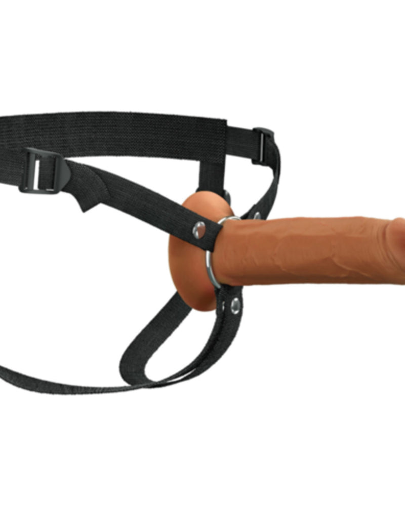 "Fantasy X-Tensions Elite 8 Silicone Hollow Strap Dual Density - Brown PD4160-29"