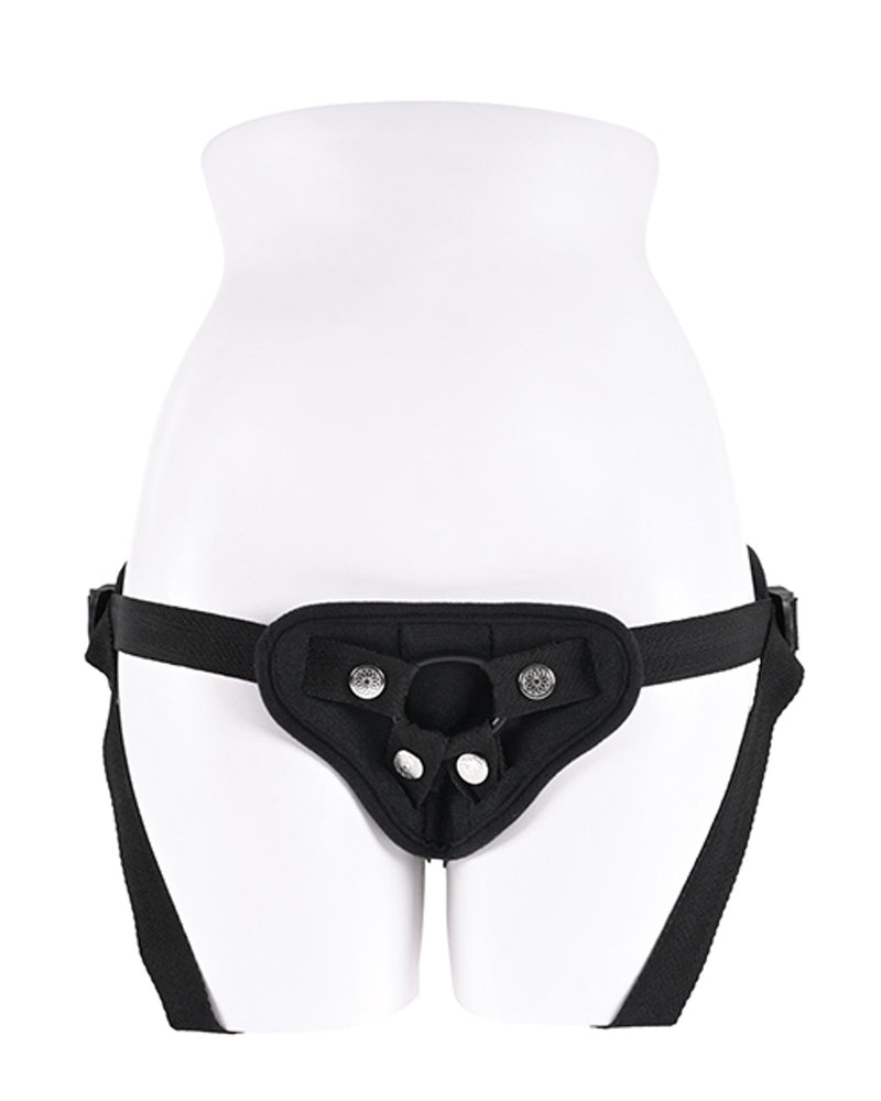 "Breathable Strap on - Black SS31002"