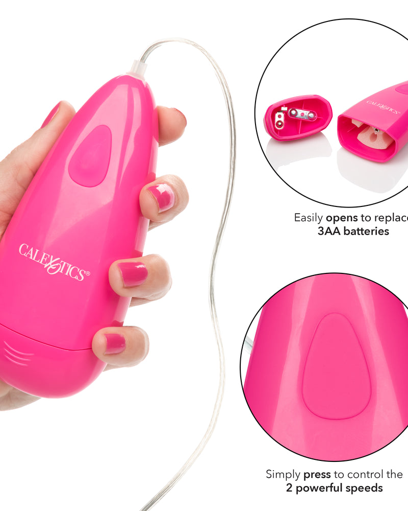Waterproof Gyrating Bullet - Pink