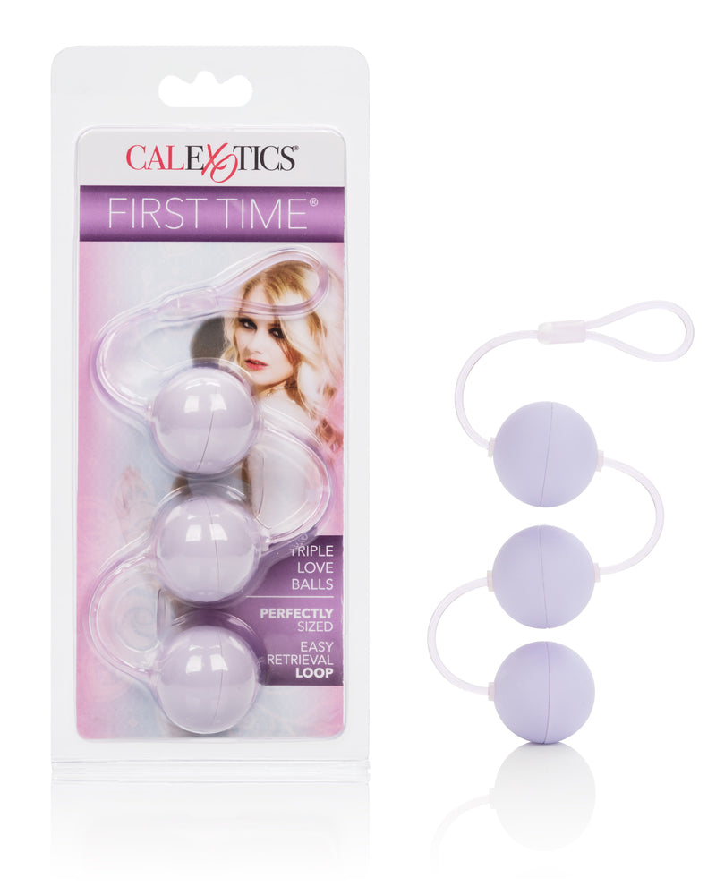 "First Time Love Balls Triple Lovers - Purple SE0004382"