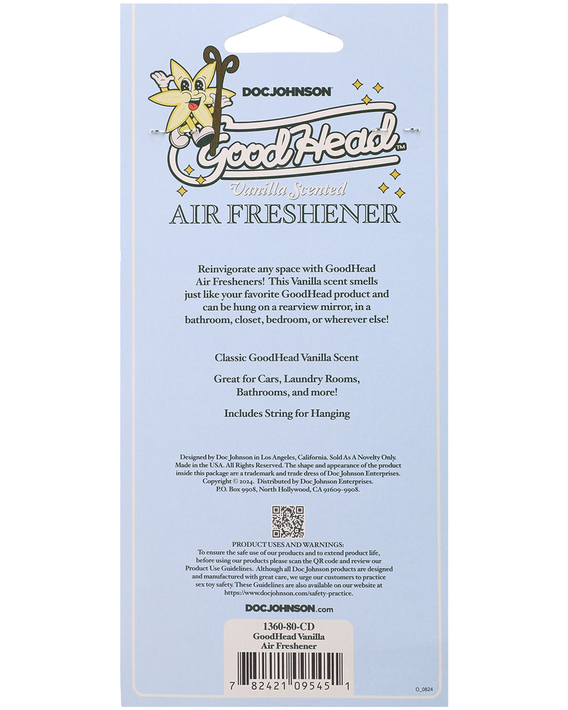 Goodhead Air Freshener Vanilla