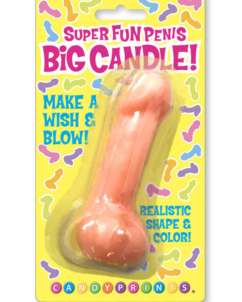 "Super Fun Big Penis Candle - Pink CP-938"