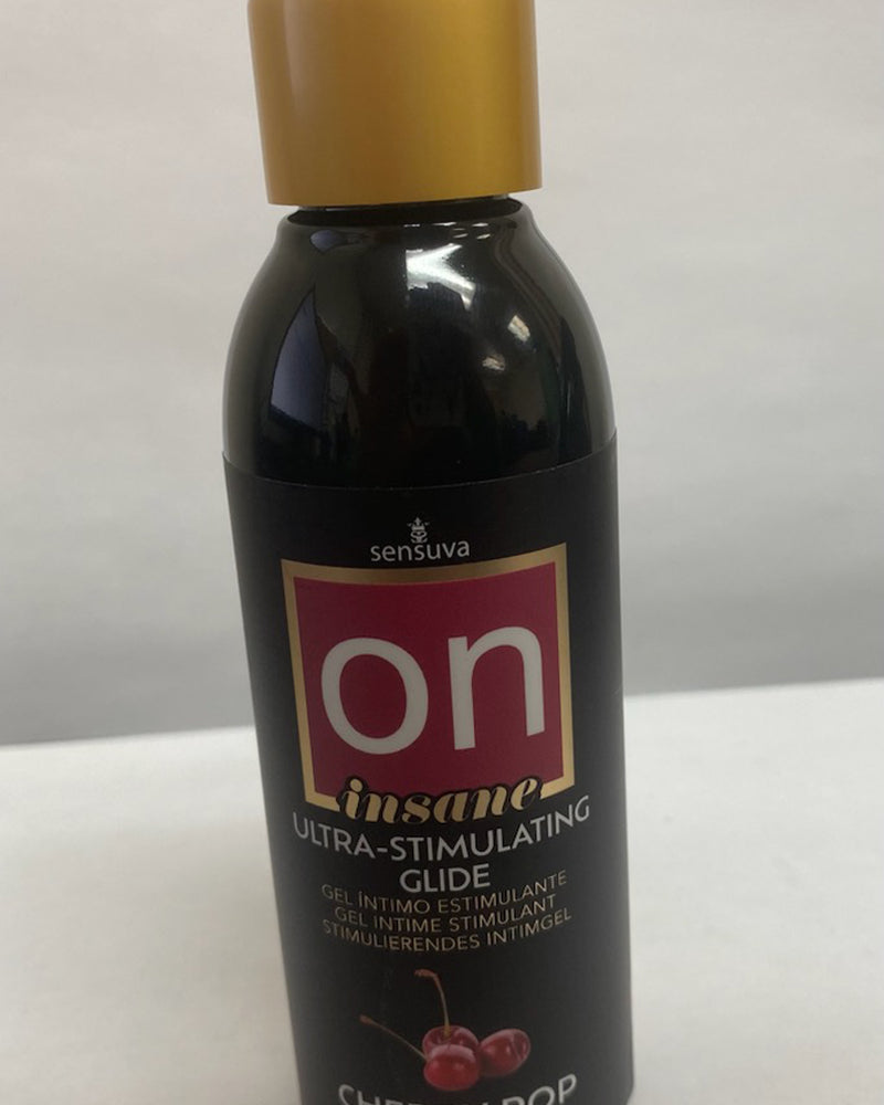 "On Insane Ultra-Stimulating Personal Moisturizer - 4oz Cherry Pop SEN-VL588-ML"